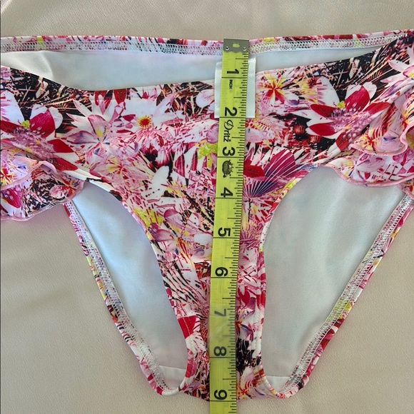 Floral Ruffle Bikini Bottom - Picture 5 of 5